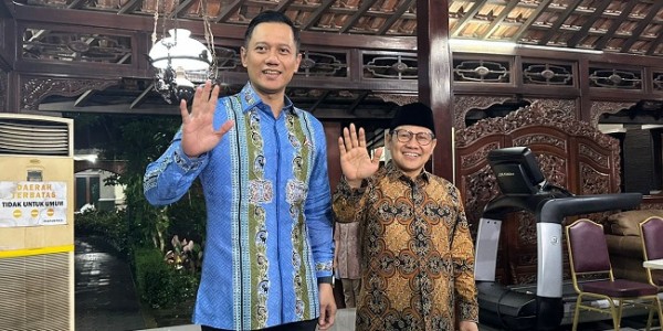 Saling Bertukar Pikiran di Cikeas, AHY Sebut Diskusi dengan Muhaimin Cair